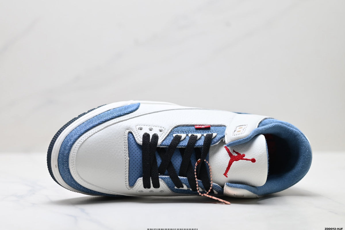 Jordan Legacy 312 Low White University Blue Navy Sneakers