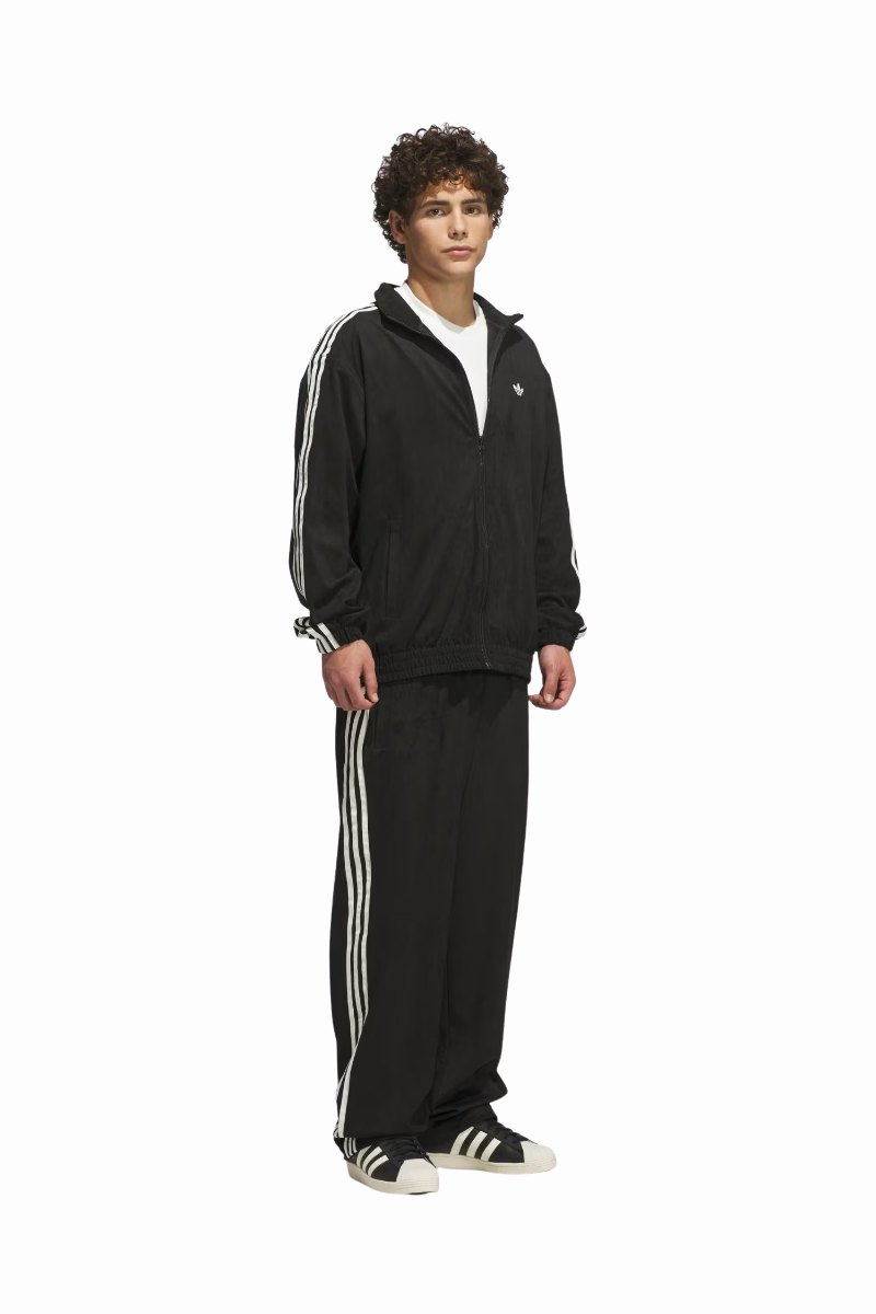 ADIDAS SKATEBOARDING TYSHAWN TRACK PANT Black / White