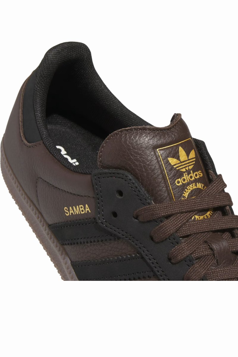 ADIDAS SKATEBOARDING SAMBA ADV Dark Brown / Black