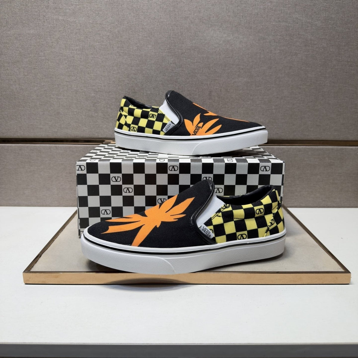 Vans Men's Graphic Slip-On Sneakers