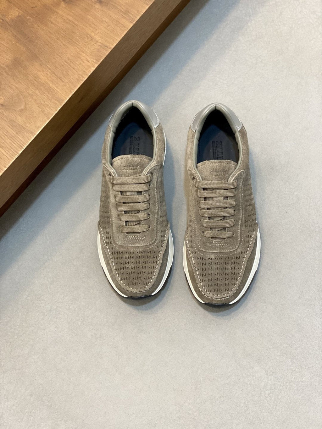 Zilli Men's Stitched Low-Top Sneakers - Padded Collar